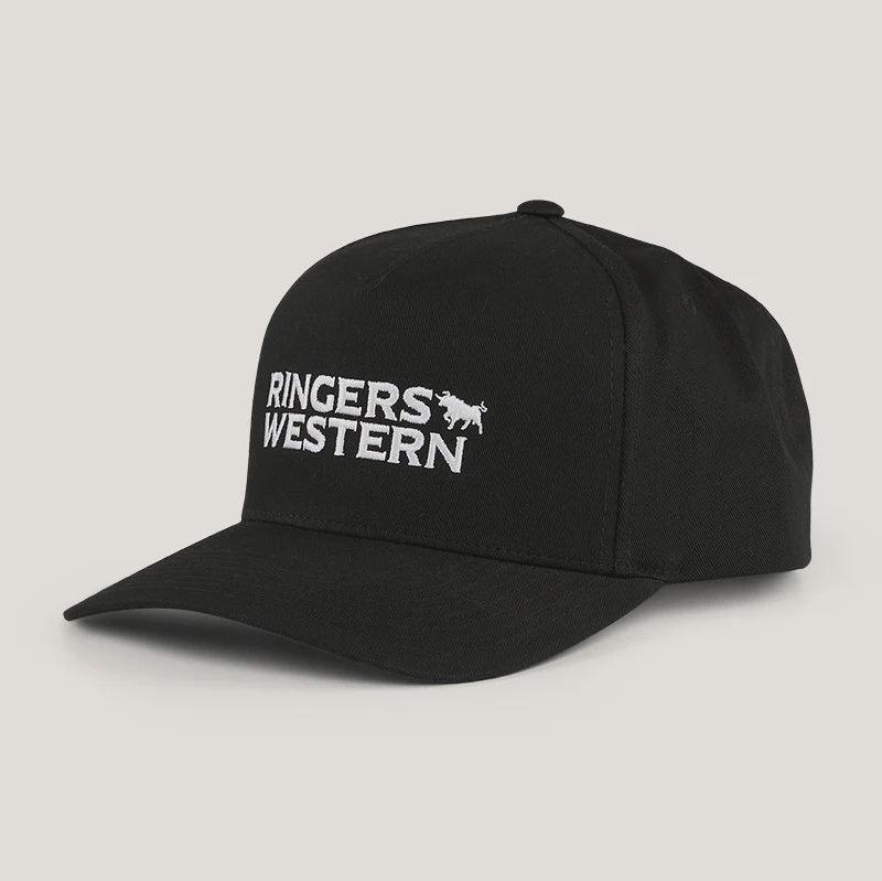 RINGERS WESTERN CORAKI BASEBALL CAP - BLACK - The Work Pit