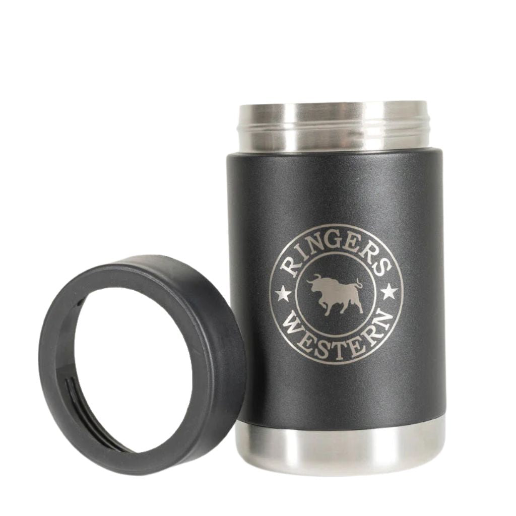 RINGERS WESTERN ESCAPE CAN COOLER BLACK - The Work Pit