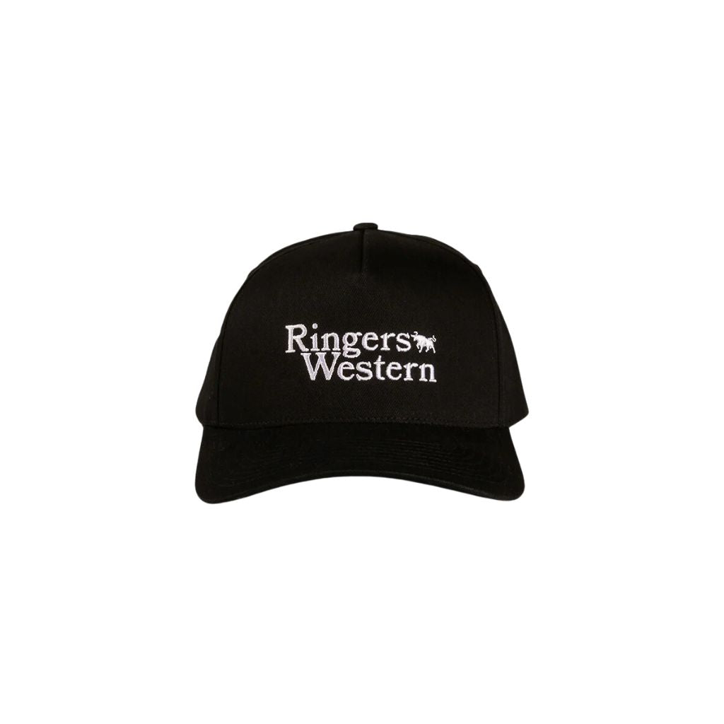 RINGERS WESTERN FARLOW BASEBALL CAP BLACK - The Work Pit