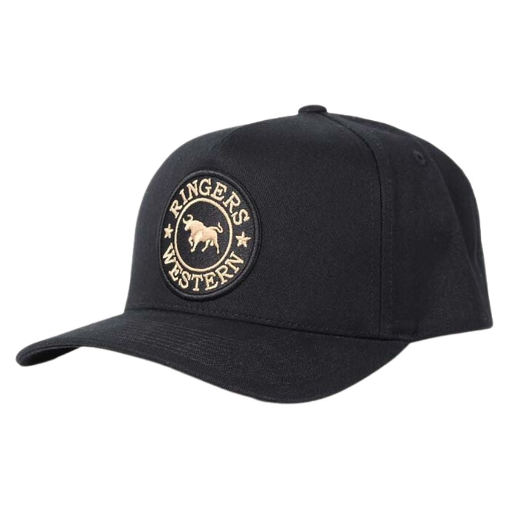 RINGERS WESTERN GROVER BASEBALL CAP BLACK / CLAY - The Work Pit