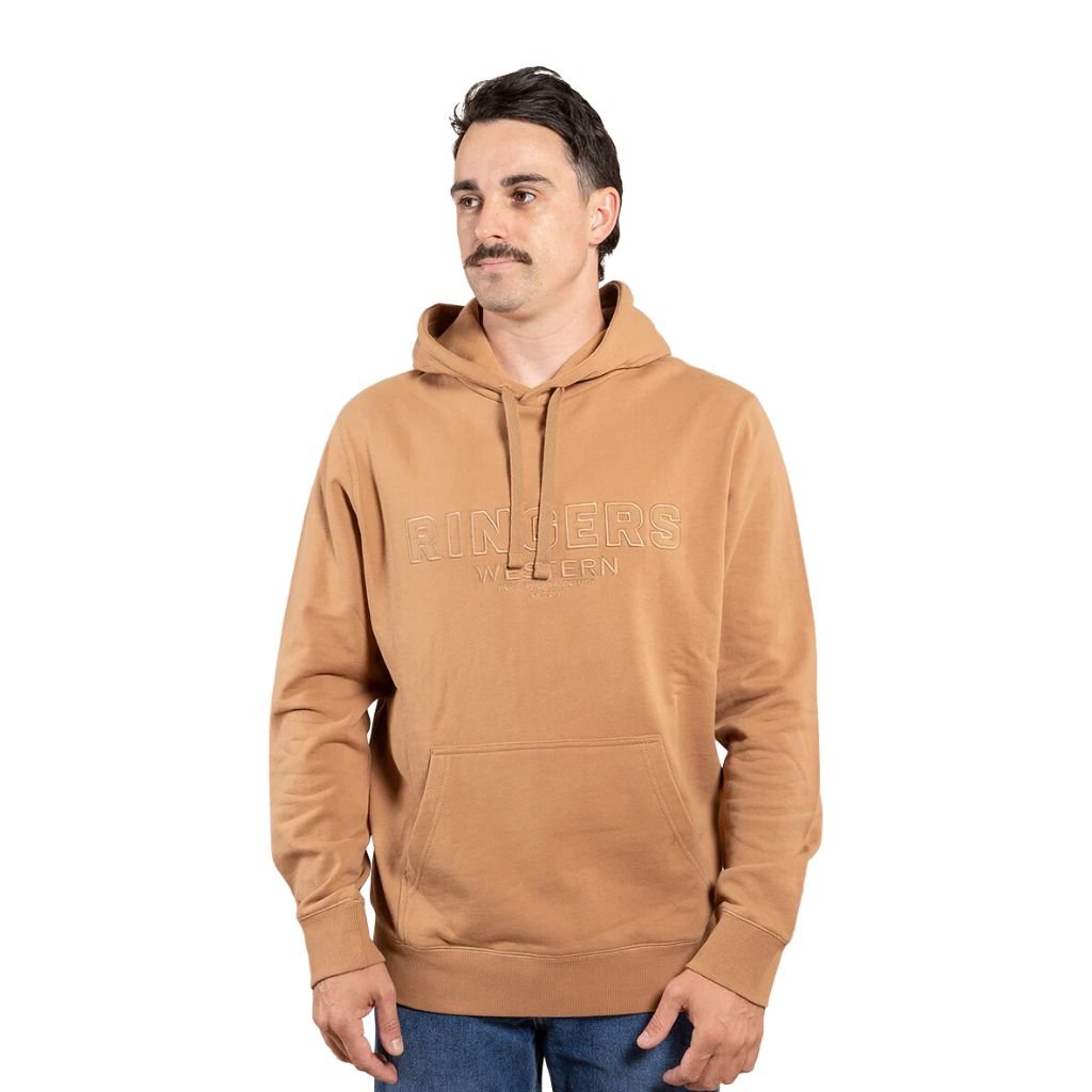 RINGERS WESTERN HUDSON MENS HOODIE TAWNY BROWN - The Work Pit