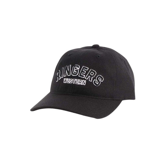 RINGERS WESTERN LOGO BASEBALL CAP - BLACK - The Work Pit