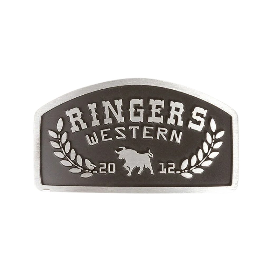 RINGERS WESTERN MIDLANDS BELT BUCKLE SILVER - The Work Pit