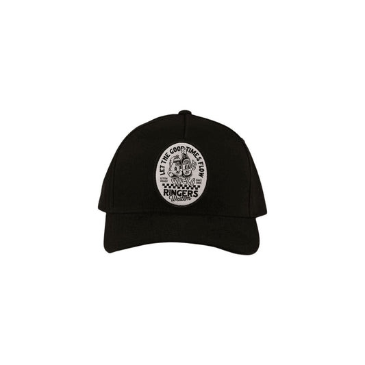 RINGERS WESTERN ROWDY BASEBALL CAP BLACK - The Work Pit