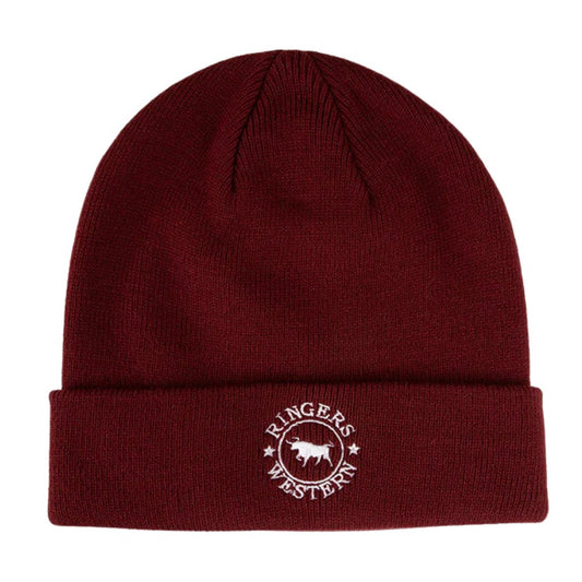 RINGERS WESTERN RYDER BEANIE BURGUNDY - The Work Pit