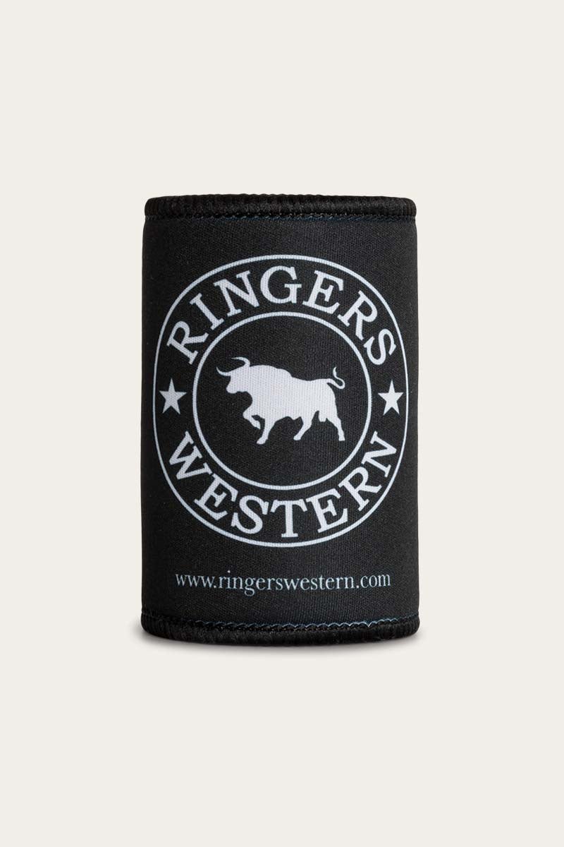 RINGERS WESTERN SIGNATURE BULL STUBBY COOLER - BLACK - The Work Pit