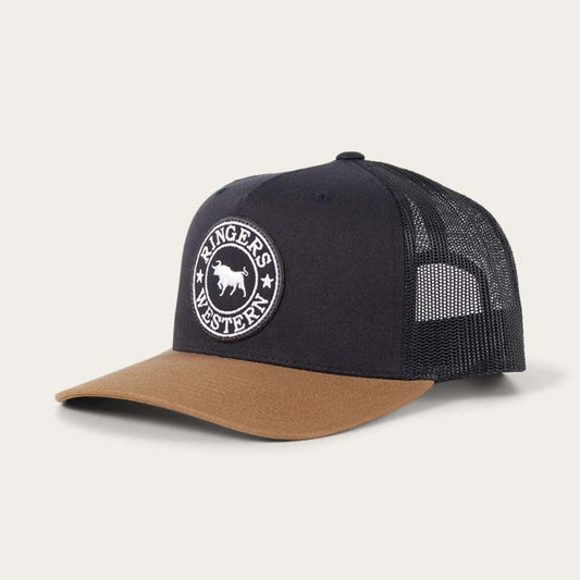 RINGERS WESTERN SIGNATURE BULL TRUCKER - DARK NAVY/CLAY - The Work Pit