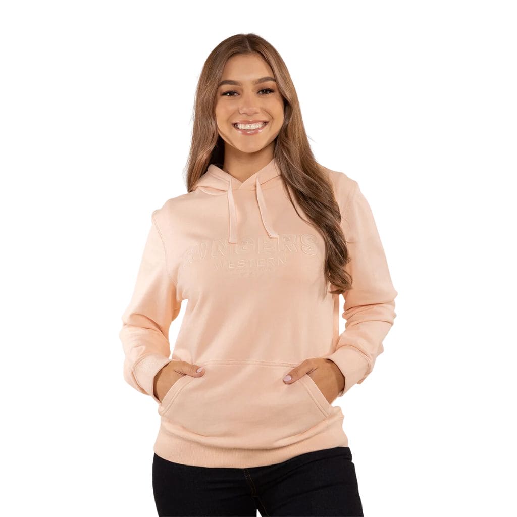 RINGERS WESTERN WOMENS HAVEN HOODIE PUTTY PINK - The Work Pit