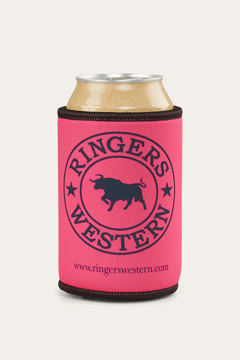 RINGERS WESTERN SIGNATURE BULL STUBBY COOLER - PINK