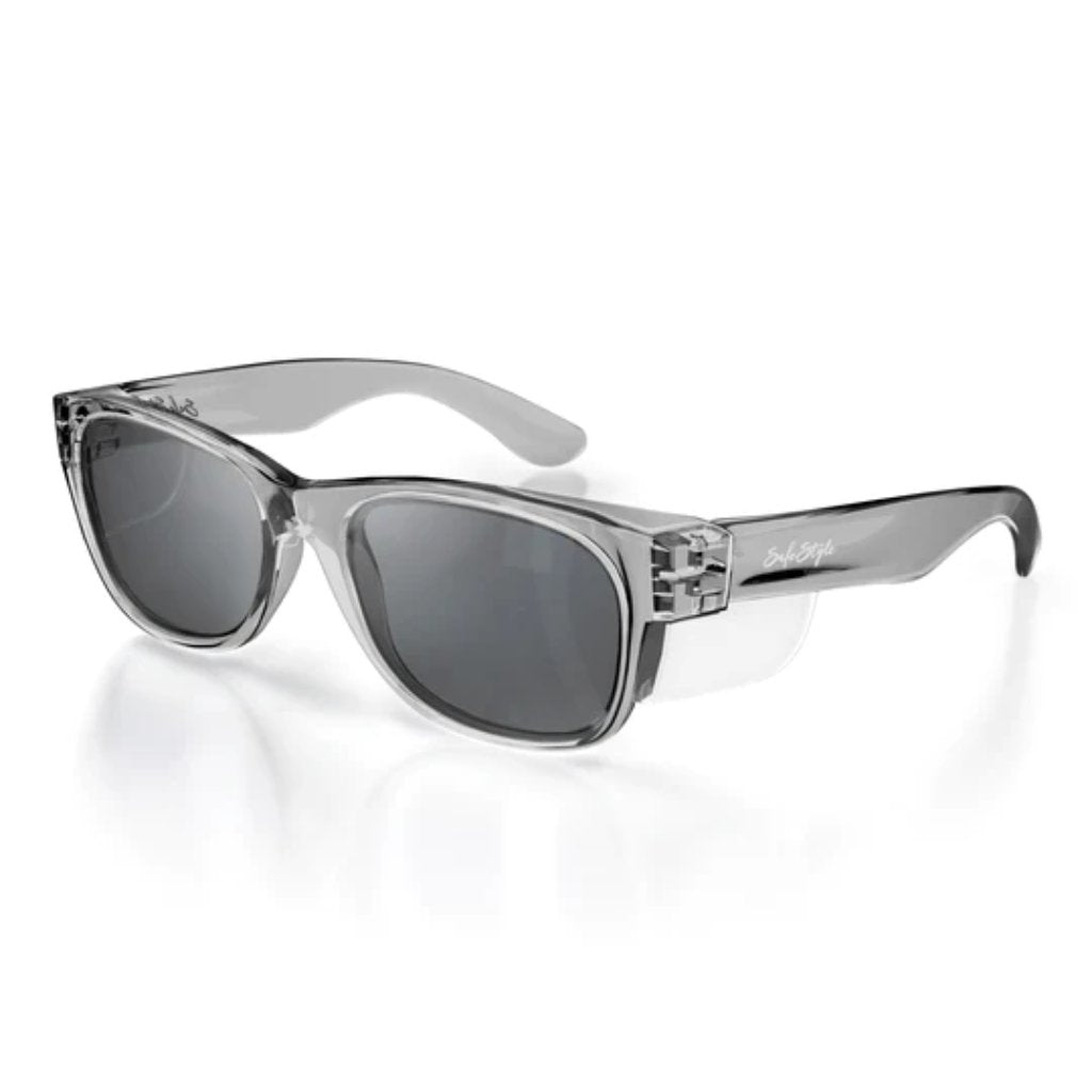 SAFESTYLE CLASSICS GRAPHITE FRAME TINTED UV400 LENS - The Work Pit