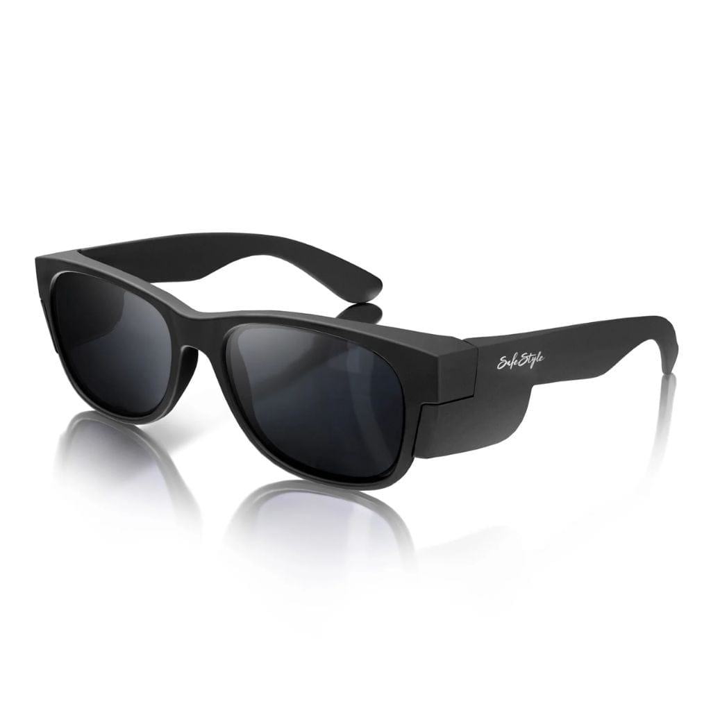 SAFESTYLE CLASSICS MATTE BLACK FRAME/POLARISED UV400 LENS - The Work Pit