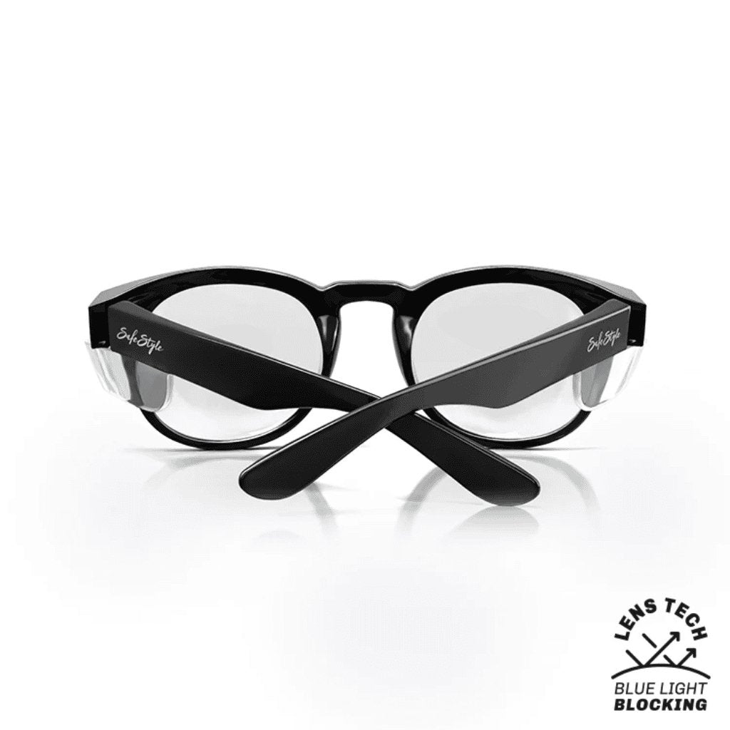 SAFESTYLE CRUISERS BLACK FRAME/BLUE LIGHT BLOCKING LENS - The Work Pit