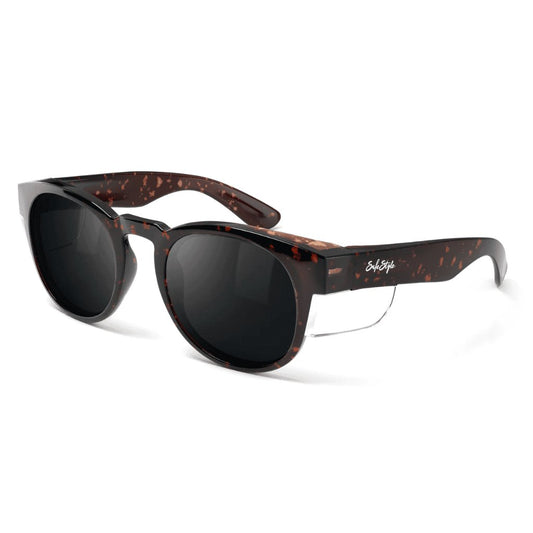 SAFESTYLE CRUISERS BROWN TORT FRAME/POLARISED LENS - The Work Pit