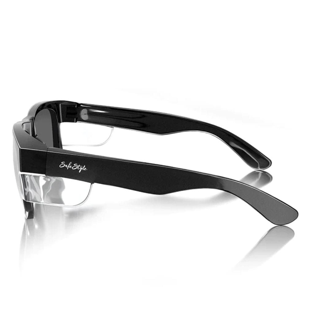 SAFESTYLE FUSIONS BLACK FRAME/POLARISED LENS - The Work Pit