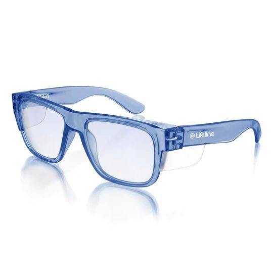 SAFESTYLE FUSIONS BLUE FRAME/BLUE LIGHT BLOCKING LENS - The Work Pit