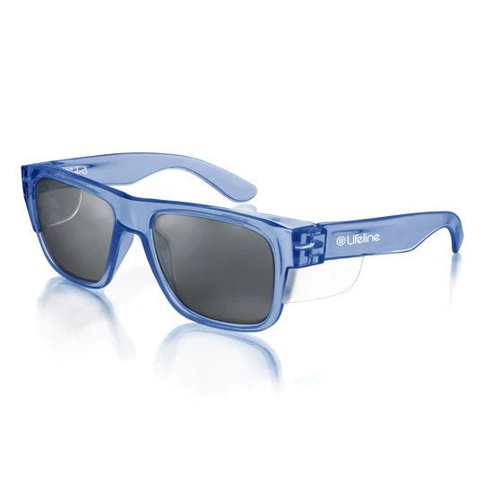 SAFESTYLE FUSIONS BLUE FRAME/TINTED LENS - The Work Pit