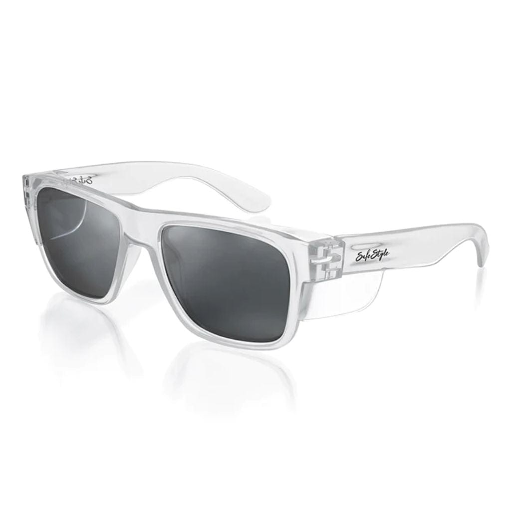 SAFESTYLE FUSIONS CLEAR FRAME/POLARISED UV400 - The Work Pit