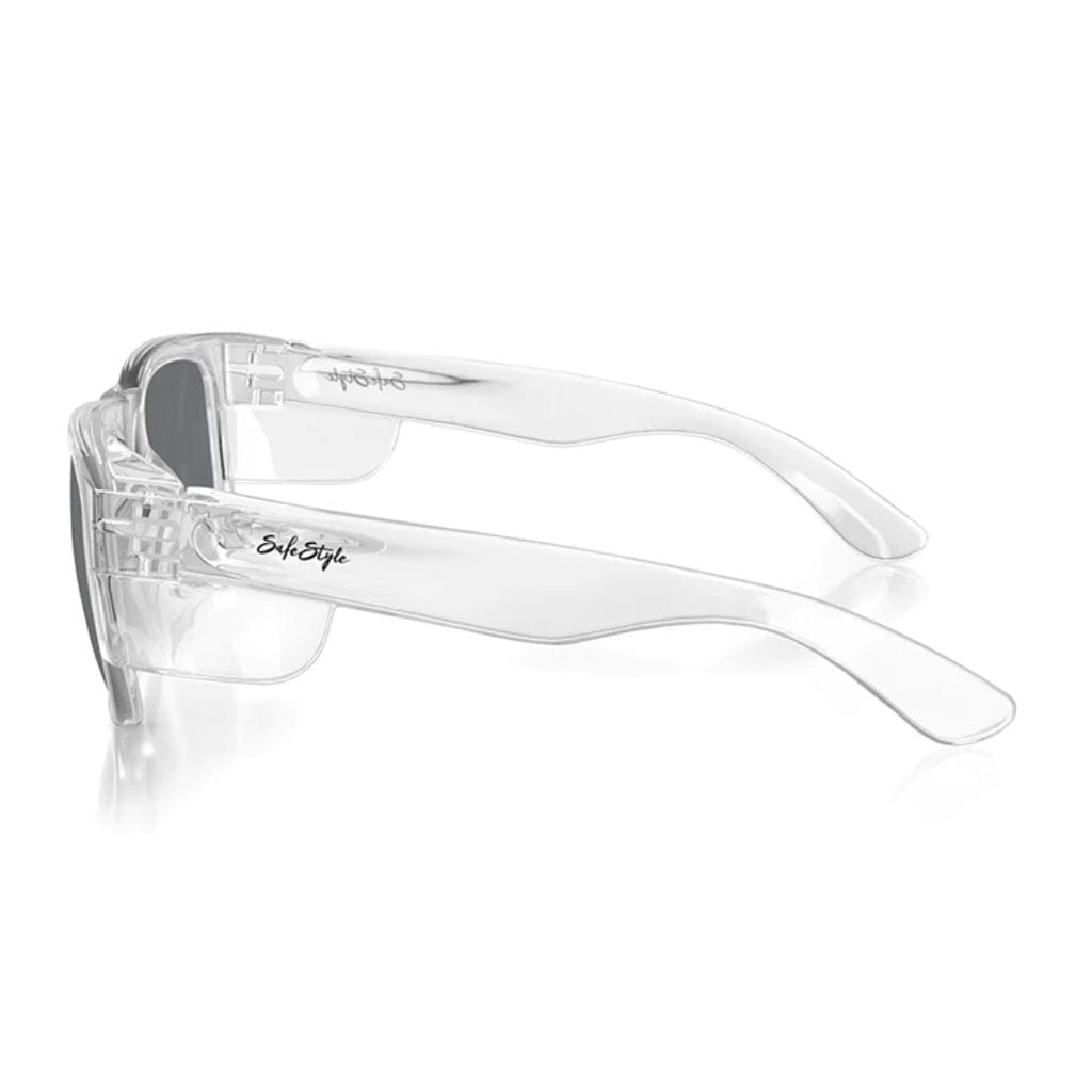 SAFESTYLE FUSIONS CLEAR FRAME/POLARISED UV400 - The Work Pit