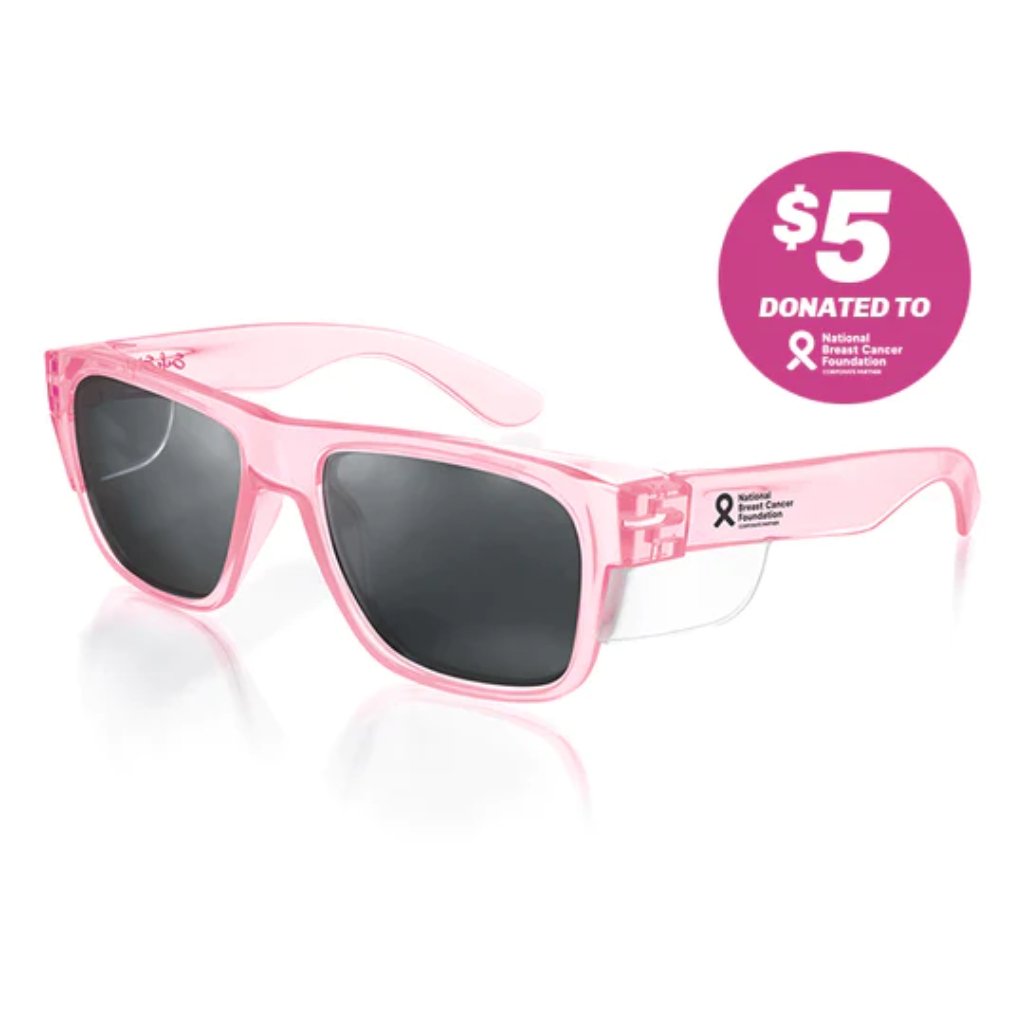 SAFESTYLE FUSIONS PINK FRAME POLARISED UV400 LENS - The Work Pit