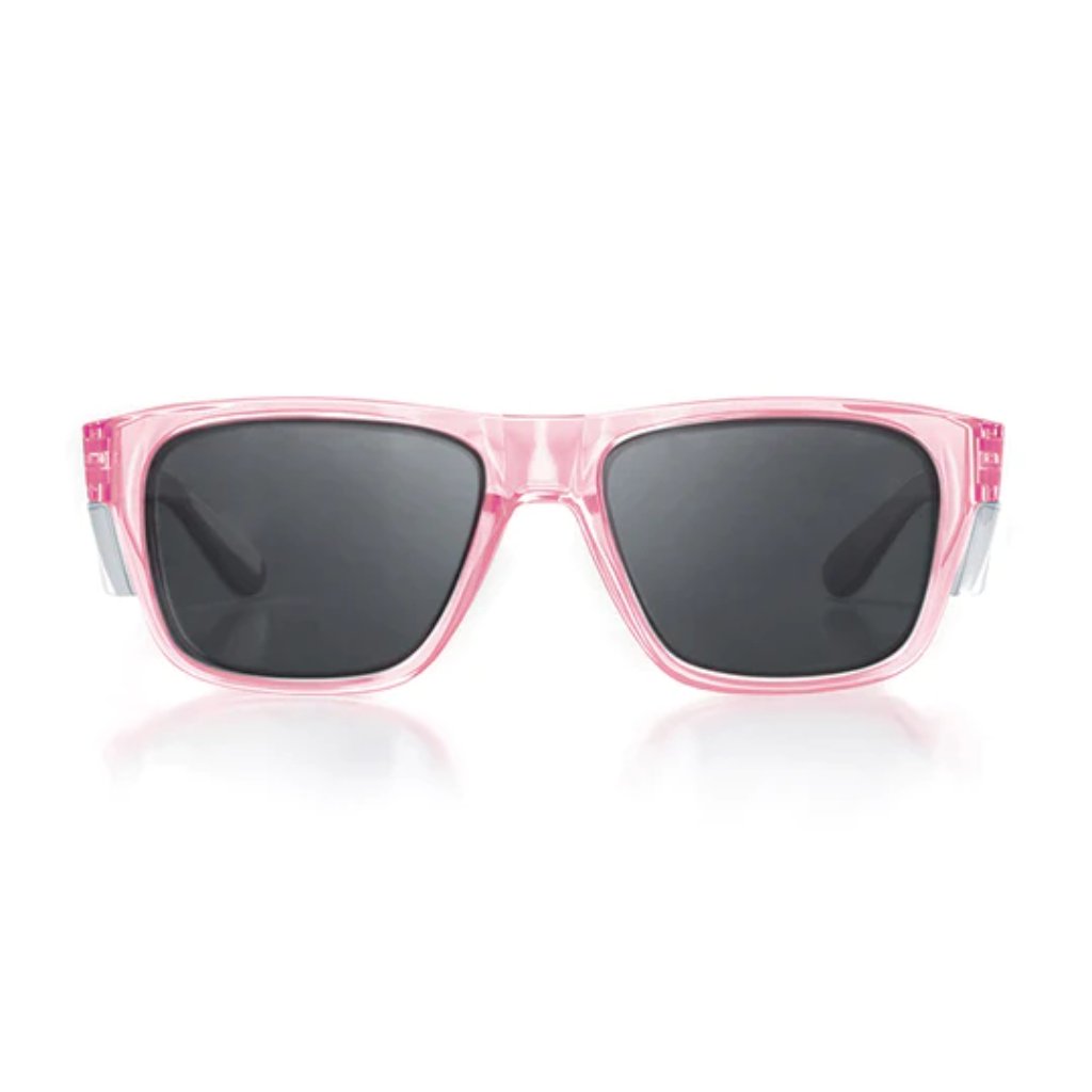 SAFESTYLE FUSIONS PINK FRAME POLARISED UV400 LENS - The Work Pit