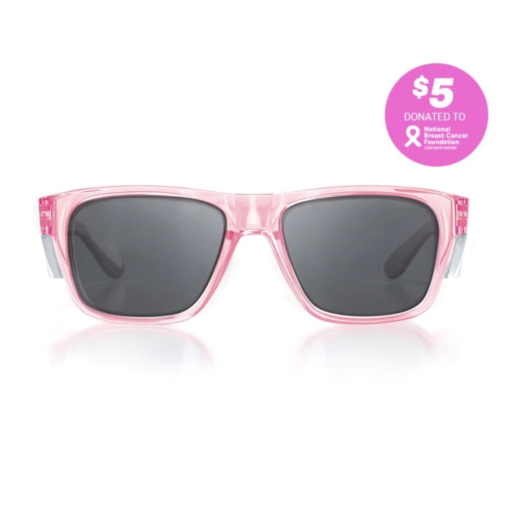 SAFESTYLE FUSIONS PINK FRAME/TINTED UV400 LENS - The Work Pit