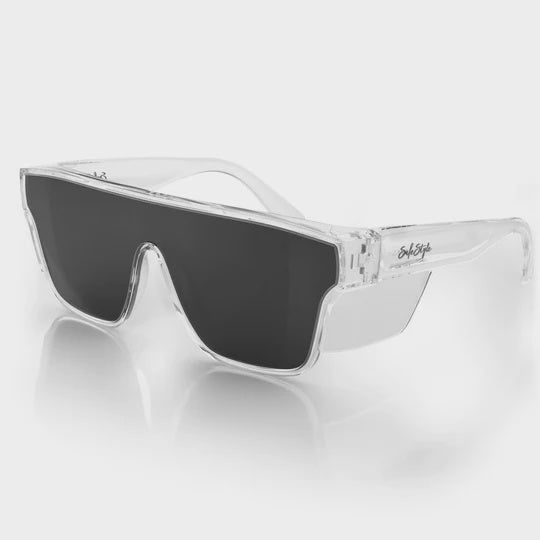 SAFESTYLE PRIMES CLEAR FRAME TINTED LENS - The Work Pit