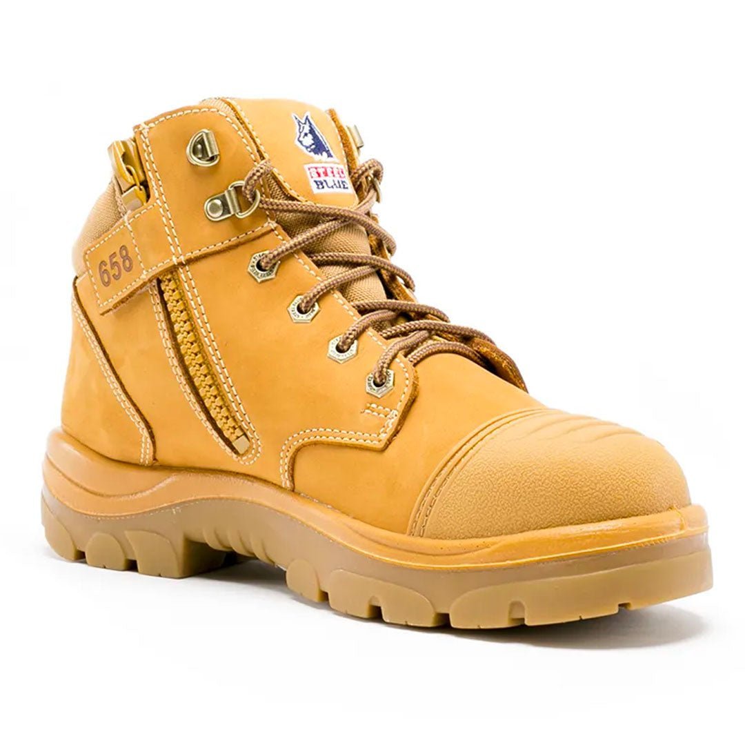 STEEL BLUE 312158 PARKES ZIP BOOTS - WHEAT - The Work Pit