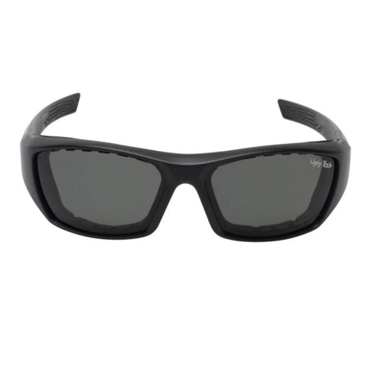 UGLY FISH - BULLET POLARISED SAFETY SUNGLASSES RSP303 - MATT BLACK FRAME/SMOKE LENS - The Work Pit