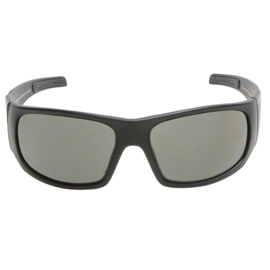 UGLY FISH - TRADIE POLARISED SAFETY SUNGLASSES RSP5001 - MATT BLACK FRAME/SMOKE LENS - The Work Pit