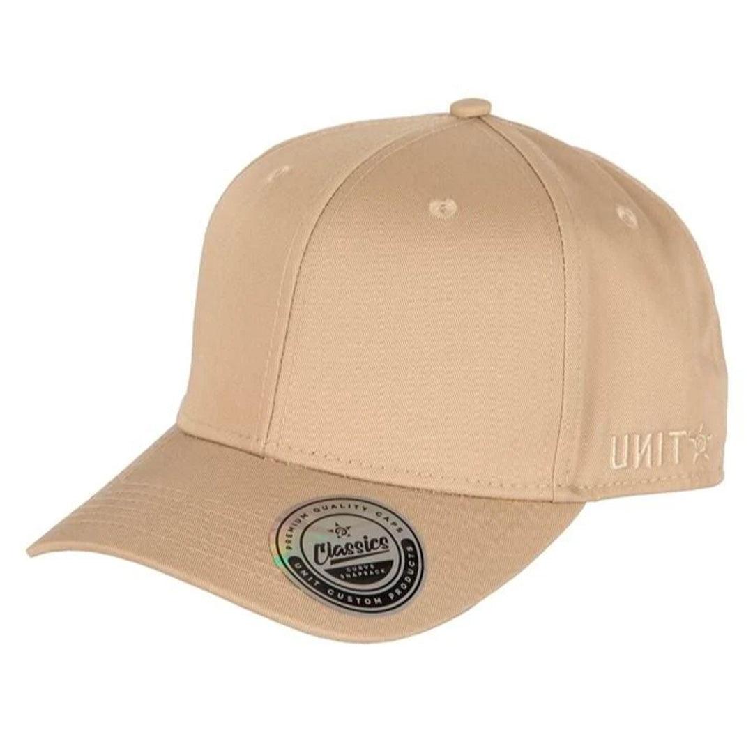 UNIT CLASSIC SNAPBACK CAP KHAKI - The Work Pit