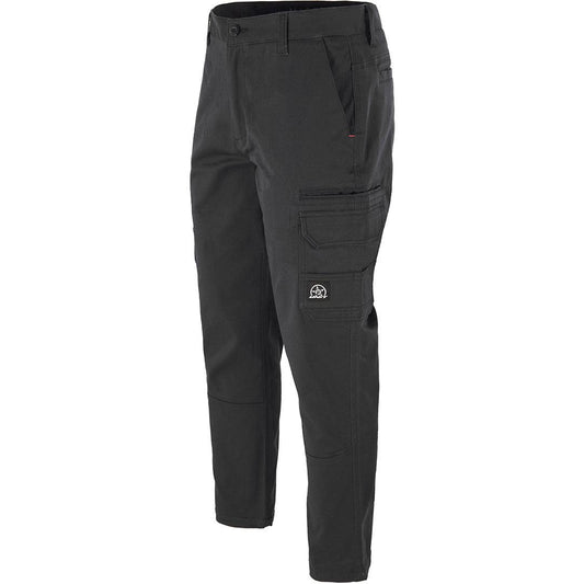 UNIT DEMOLITION CARGO WORK PANTS - BLACK - The Work Pit