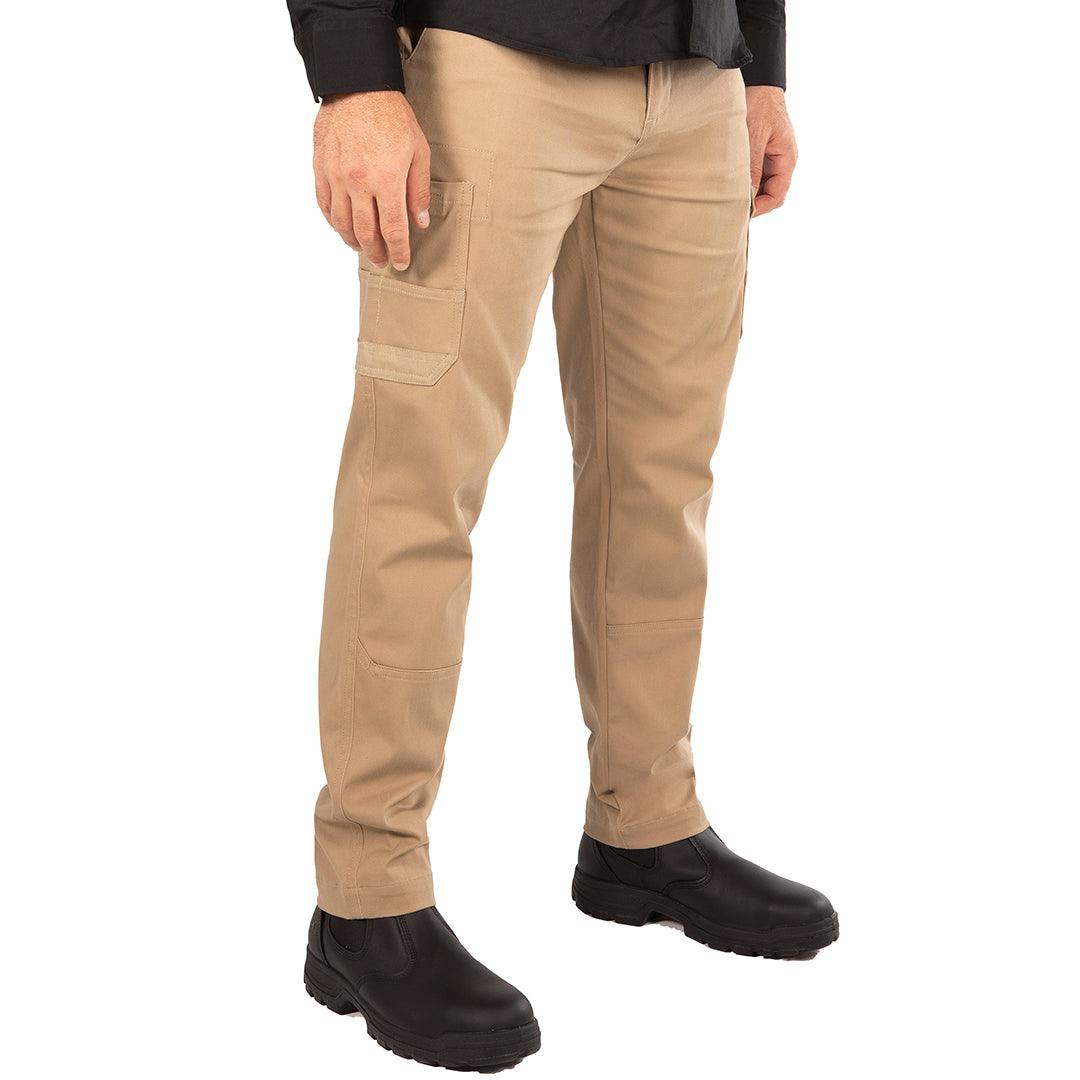 UNIT DEMOLITION CARGO WORK PANTS - KHAKI - The Work Pit