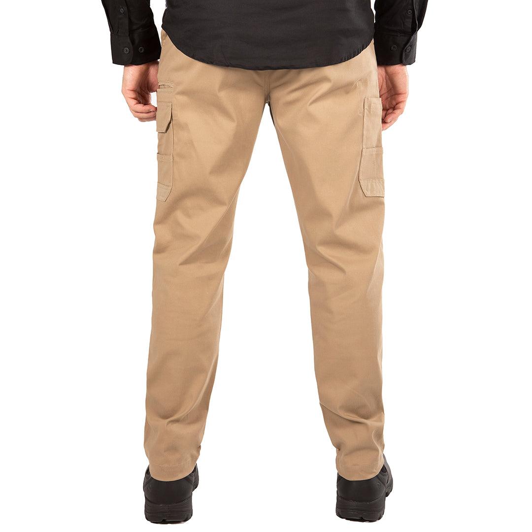 UNIT DEMOLITION CARGO WORK PANTS - KHAKI - The Work Pit