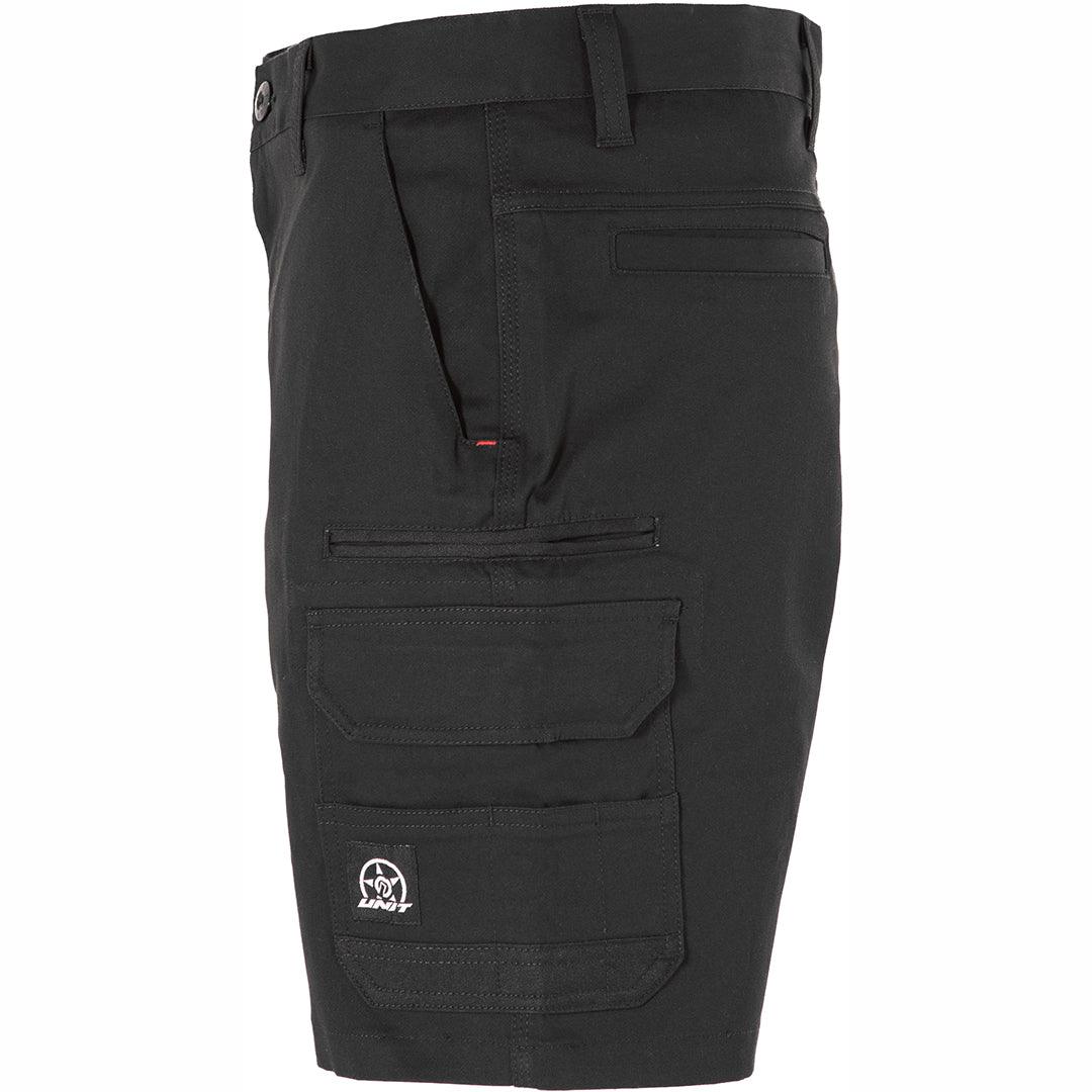 UNIT DEMOLITION CARGO WORK SHORTS BLACK - The Work Pit