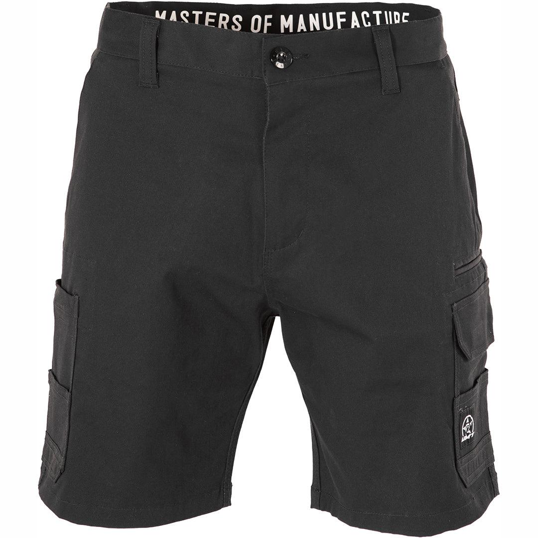 UNIT DEMOLITION CARGO WORK SHORTS BLACK - The Work Pit