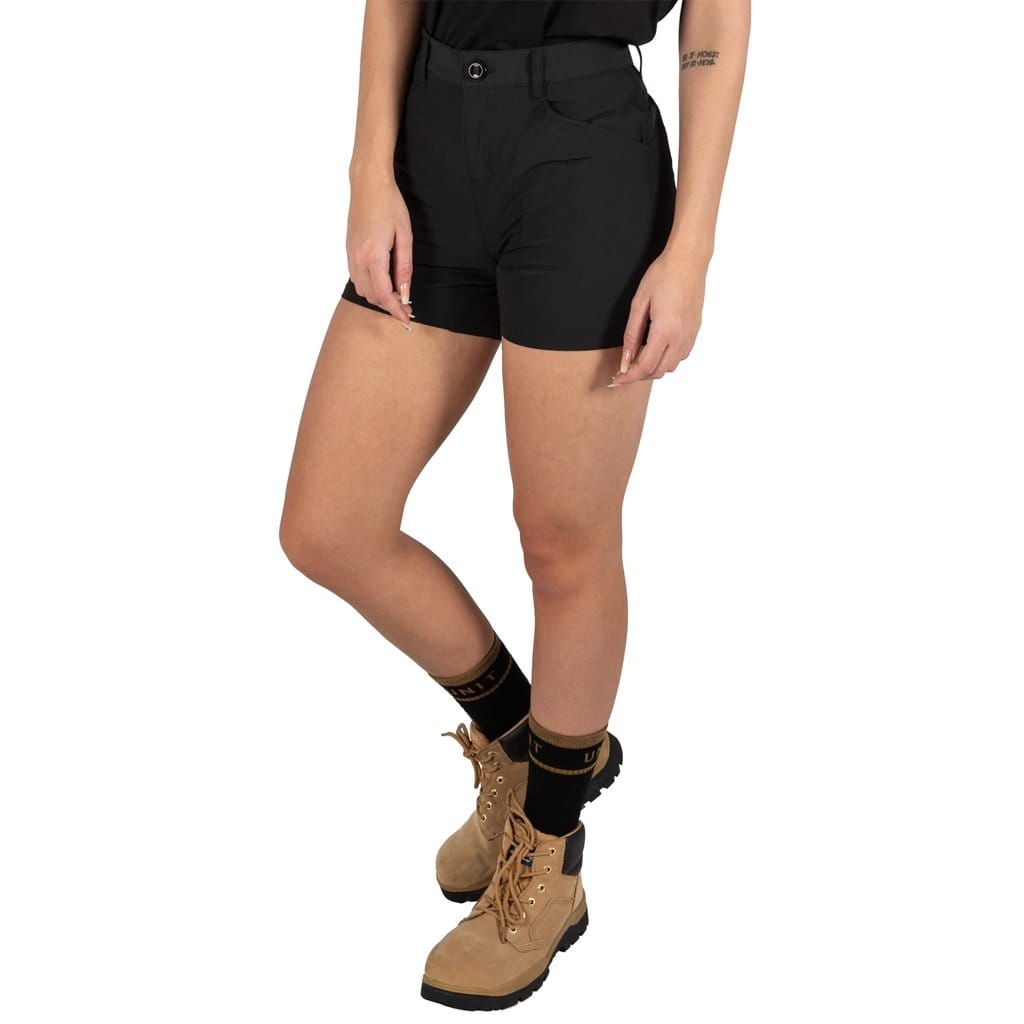 UNIT FLEXLITE WMNS SHORTS BLACK - The Work Pit