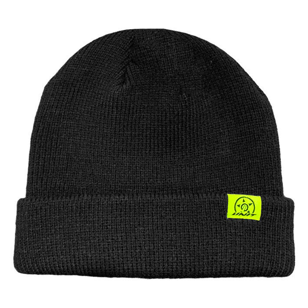 UNIT SUBZERO BEANIE BLACK - The Work Pit